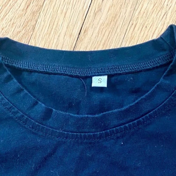 Teacher Inspiring Message Black Graphic T-shirt - Colorful Daycare Teacher Sz  S - Picture 4 of 8